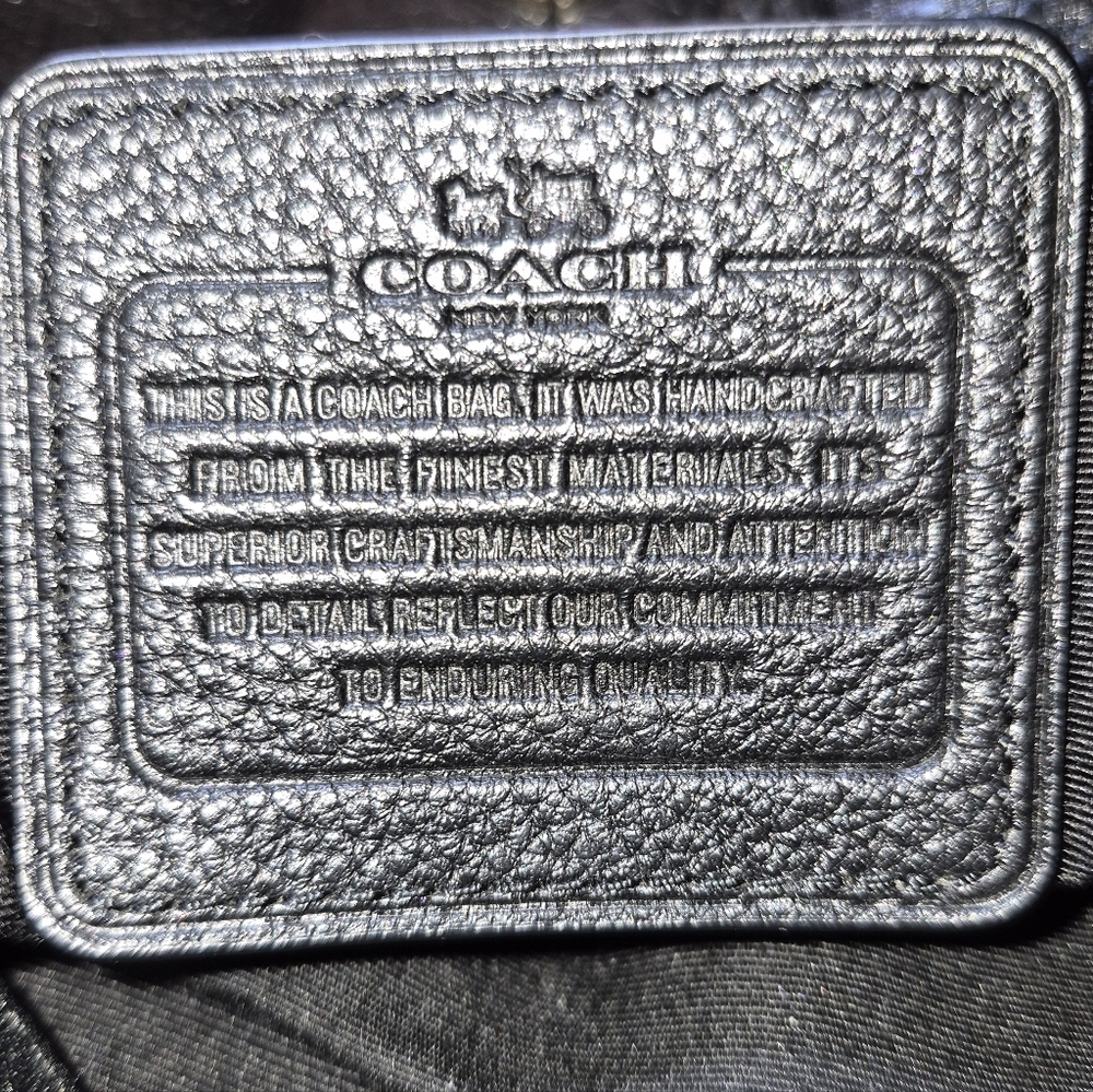 Coach Madison Sm. Phoebe Pebbled Leather 3-Compart. Shoulder Bag EUC, No Hangtag - Picture 7 of 14